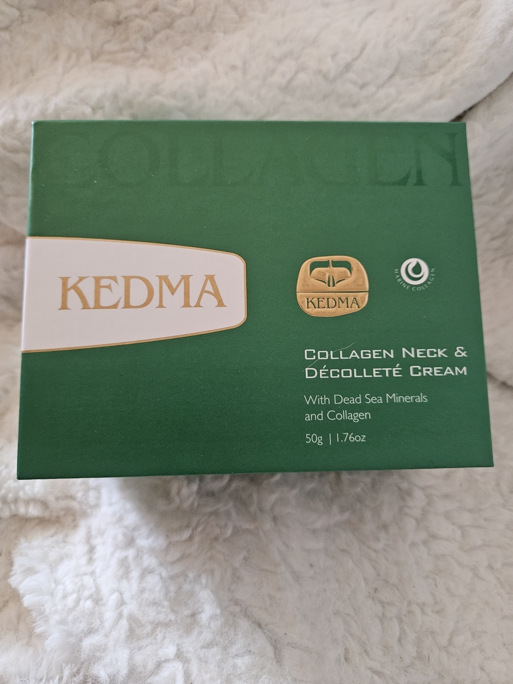 $300 MSRP | KEDMA | Collagen Neck & Decollete Cream 1.76 oz New